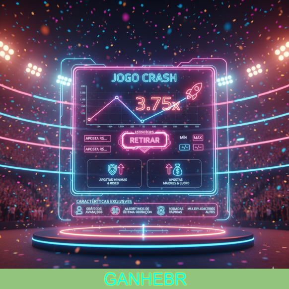 Jogue Crash na GANHEBR!