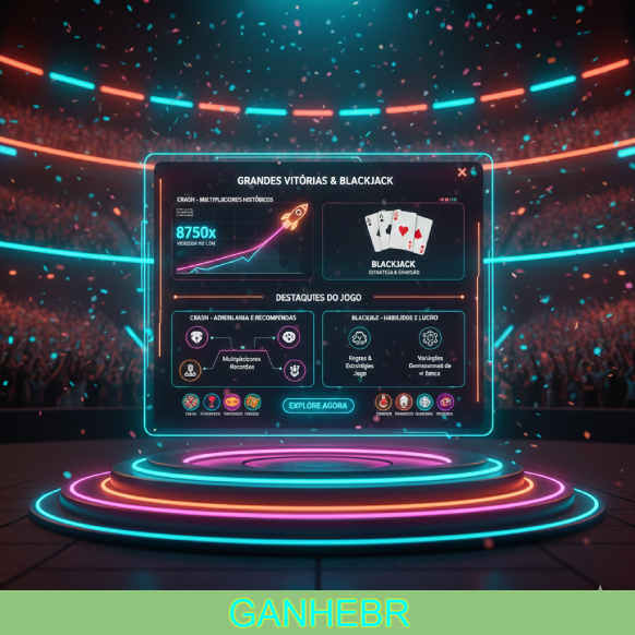 Viva o Crash da GANHEBR e ganhe com emoção!