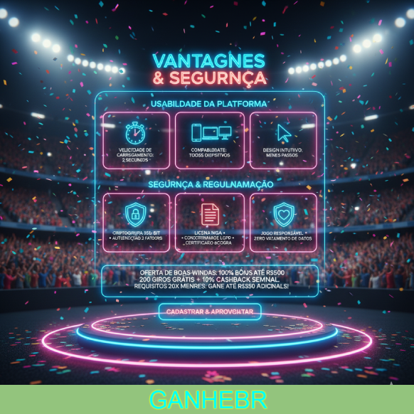 Cassino GANHEBR, Seguro, Promoções